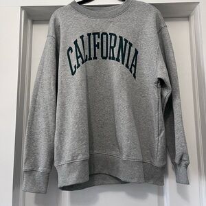 New without Tags GAP “California” Crewneck